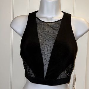 Clearance Sale! 🔥🔥🔥 NEW! Sleeveless Black Cut Out Top Size 3/4